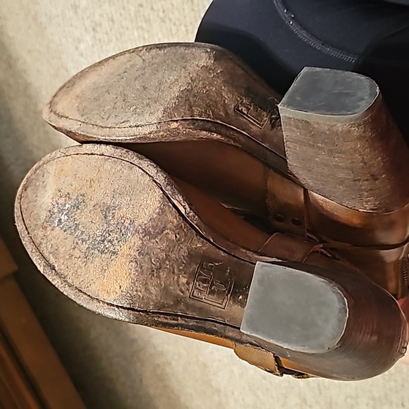 Frye Western Bootes with Buckle - Picture 10 of 10